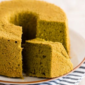 Green Tea Chiffon Cake