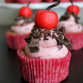 Cherry Garcia Cupcakes