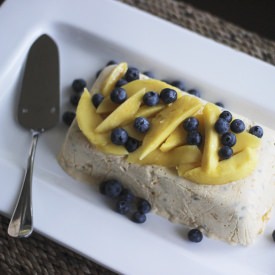 Passion Fruit Meringue Semifreddo