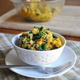 Butternut Squash & Spinach Quinoa