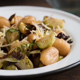 Gnocchi with Brussels Sprouts