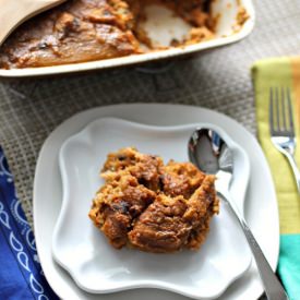 Pumpkin Bread Pudding