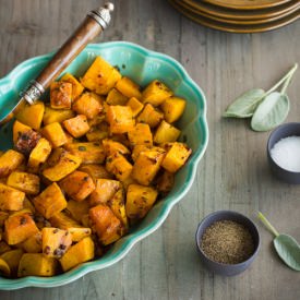 Roasted Butternut Squash with Sage
