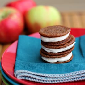 Ginger Cookies with Apple Butter