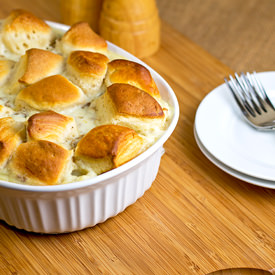 Sausage & Biscuit Gravy Casserole