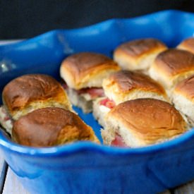 Hot Ham and Cheese Sliders