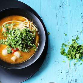 Hot & Sour Thai Chicken Noodle Soup