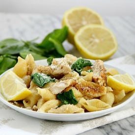 Lemony Chicken Pasta
