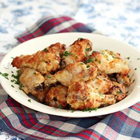 Parmesan Chicken Wings