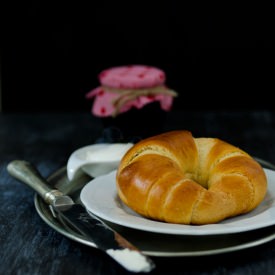 Crescent with Concord Grape Jelly