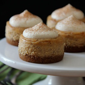 Pumpkin Cheesecakes