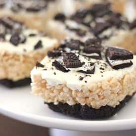 Cookies & Cream Rice Krispie Treat