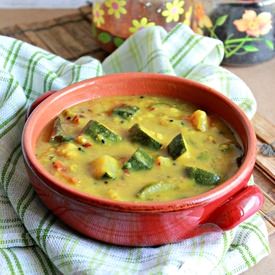 Zucchini Dal/ Zucchini With Lentils