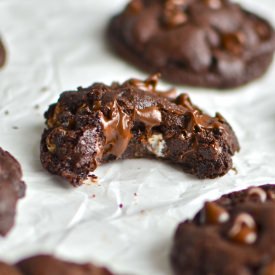 Flourless Brownie Cookies