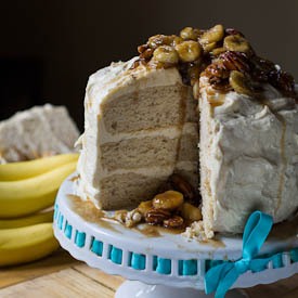 Banana Foster Cake