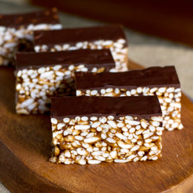 Maple-Cinnamon Almond Butter Treats