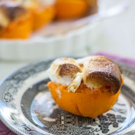 Sweet Potato Stuffed Oranges