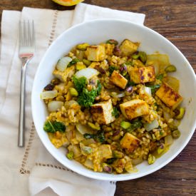 Pumpkin Fried Rice Bowl