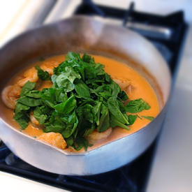 Rustic Thai Shrimp Curry