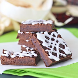 Chocolate Gingerbread Cookie Bars