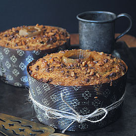 Pumpkin Streusel Cake