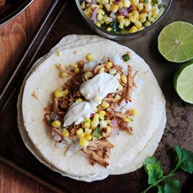 Carnitas + Lime Rice & Corn Salsa