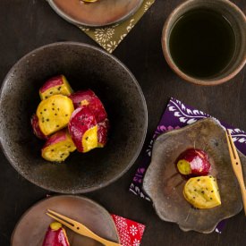 Japanese Candied Sweet Potatoes
