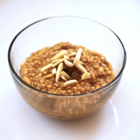 Chai Pumpkin Barley Pudding