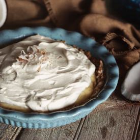 White Chocolate Coconut Cream Pie