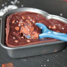 Deep Dish Molten Chocolate Cake