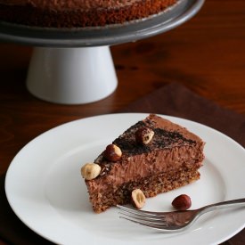 Chocolate Hazelnut Mousse Cake