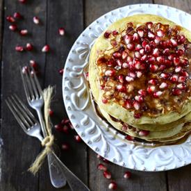 Pomegranate Pancakes