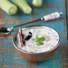 Okra Raita