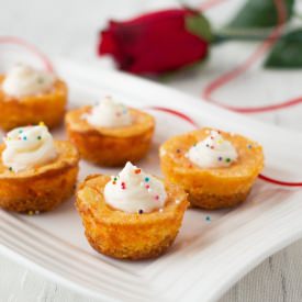 Mini Carrot Cheesecakes