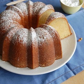 Frangipane Ripple Lemon Cake