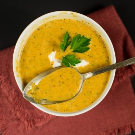 Hot Creamy Tomato Soup