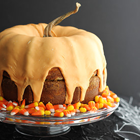 Pumpkin Cream Cheese Bundt Cake