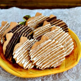 Brown Sugar Pumpkin Kiss Shortbread