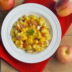 Stove Top Mac and Cheese with Apple