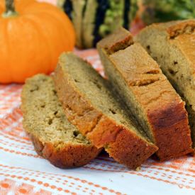 Whole Wheat Pumpkin Spice Bread
