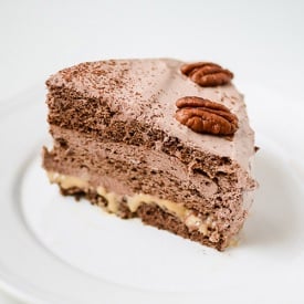 Layer Cake with Cocoa & Brandy
