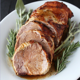 Herb and Apple Pork Loin