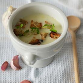 Cream Garlic Soup