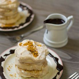Hazelnut Meringue with Praline