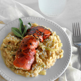 Prosciutto Wrapped Lobster