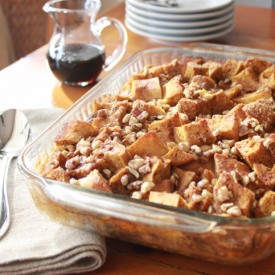 Overnight Pumpkin French Toast