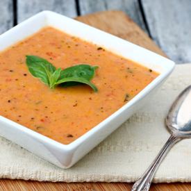 Creamy Tomato Parmesan Soup