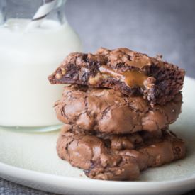Chocolate Salted Caramel Brownie
