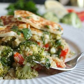 Warm Quinoa Salad