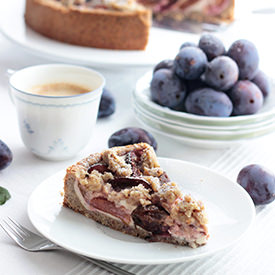 Plum Streusel Cake